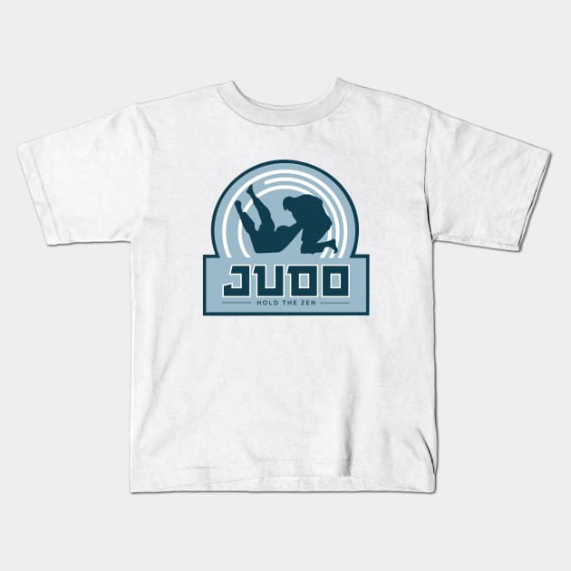 zen judo Kids T-Shirt by Graffik-Peeps